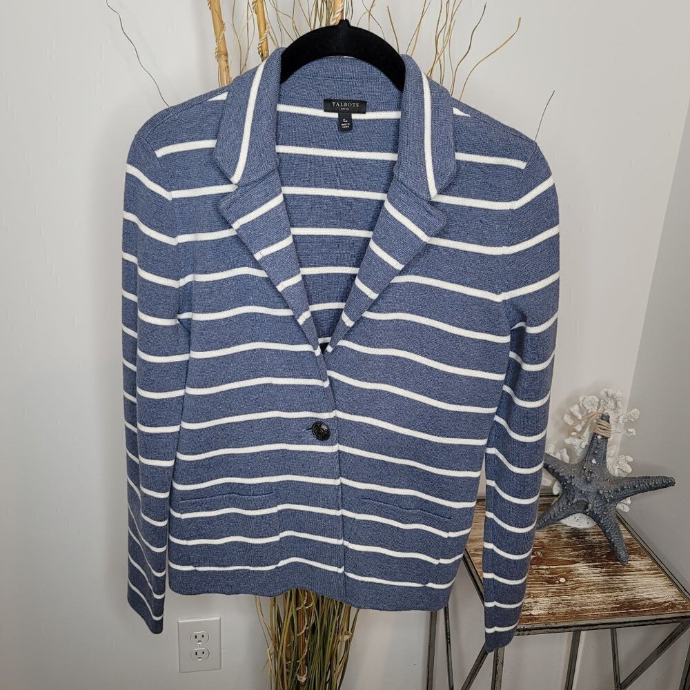 Talbots Blazer‎ Womens Small Petite